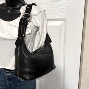 Vintage Dooney & Bourke Black Leather Bag